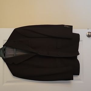 Alfani Men's 3 button Black suit jacket - Lrg. (L) 31.5", sleeve 25" Great Cond.